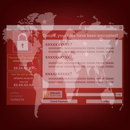 Representation of encrypted data