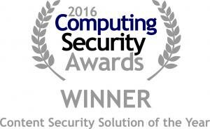 Content Security Solution of the Year 2016