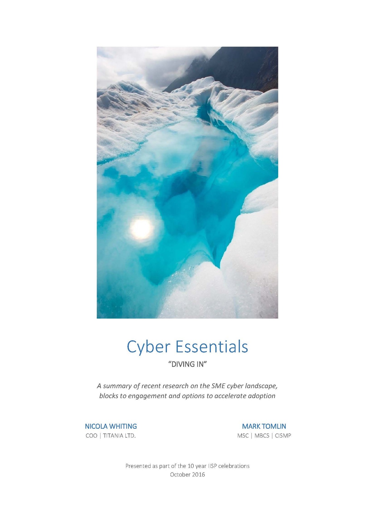 Cyber Essentials 'Diving In' Whitepaper