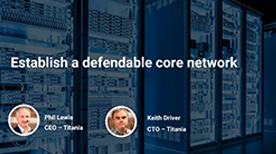 Establish a defendable network | DISA Technolology Exchange Meeting