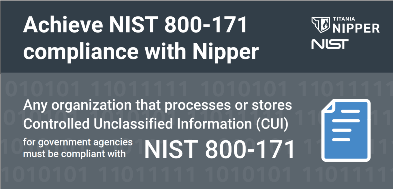 NIST 800-171 Infographic