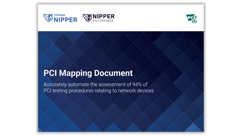 PCI DSS Mapping Document