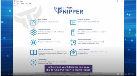 Nipper - PCI DSS compliance audit overview