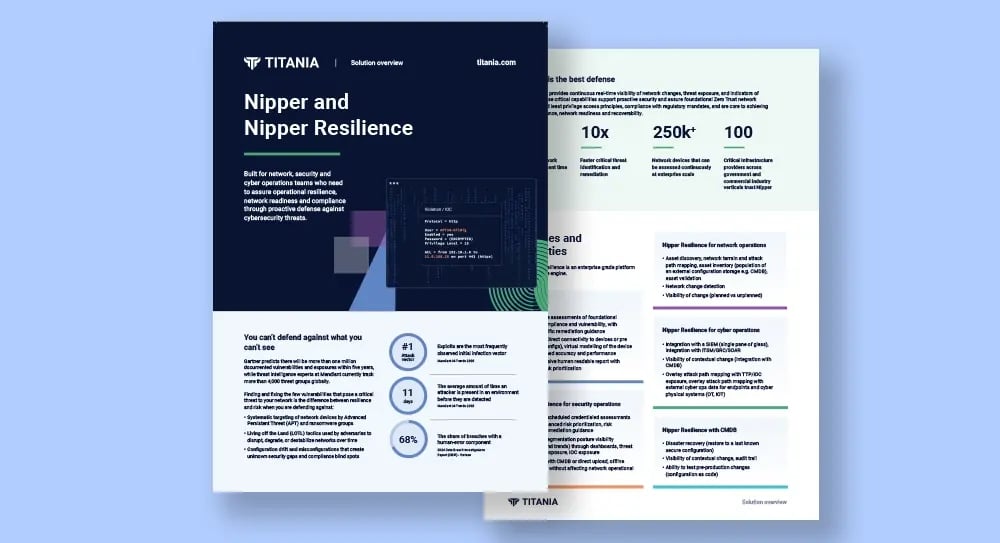Nipper and Nipper Resilience Solutions Overview