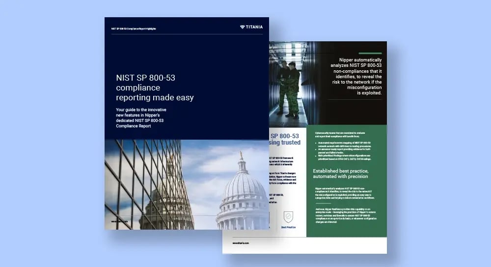 NIST SP 800-53 Compliance Reporting Highlights Guide