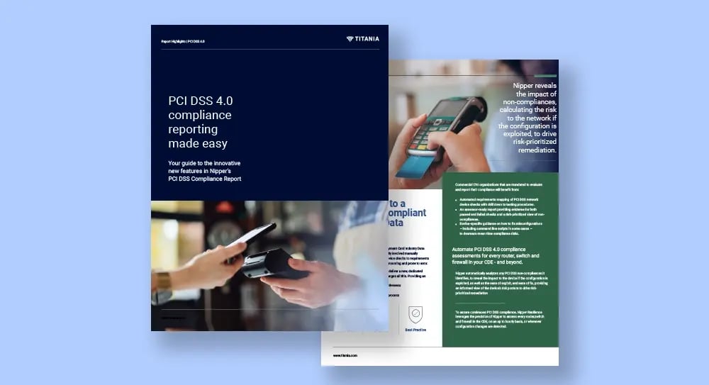 PCI DSS Compliance Reporting Highlights Guide