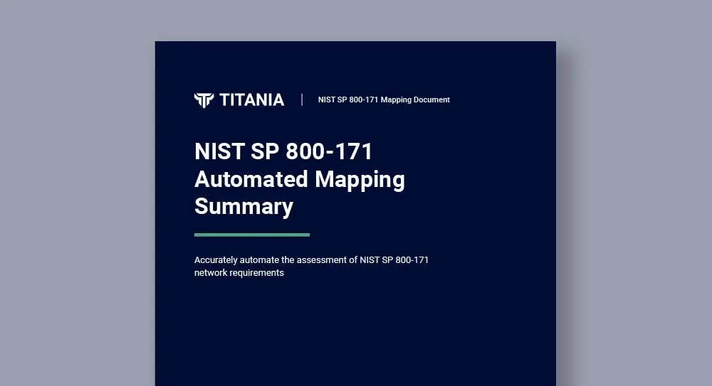 Nipper: NIST SP 800-171 Mapping Document
